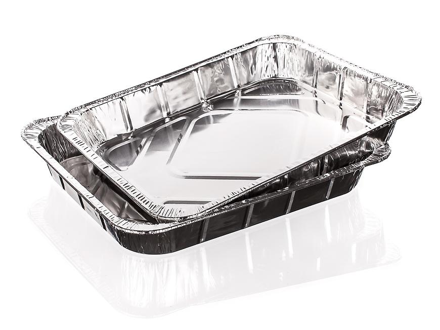 2 dílná sada grilovacích ALU nádob 2