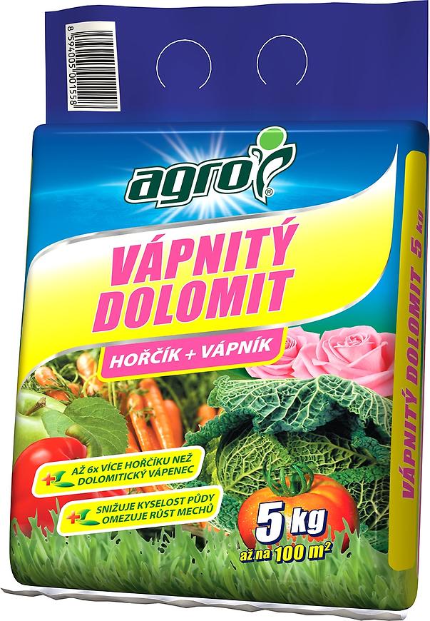 Agro Vápnitý Dolomit 5 KG BAUMAX
