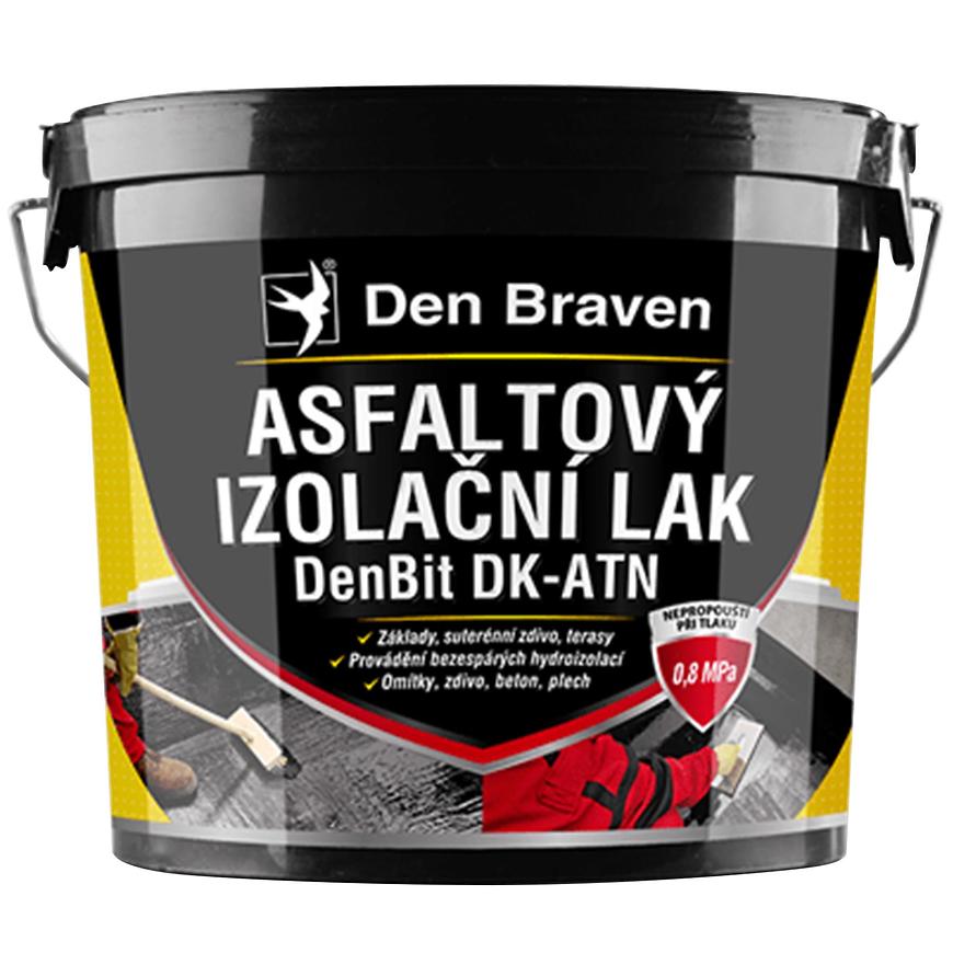 Asfaltový izolační lak DenBit DK – ATN 9 kg Den Braven