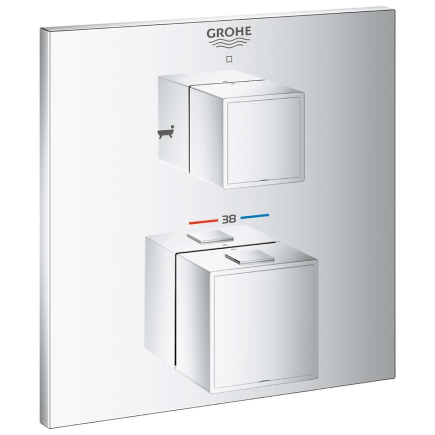 Baterie sprchová/vanová termostatická podomítková GROHTHERM CUBE 24155000 GROHE