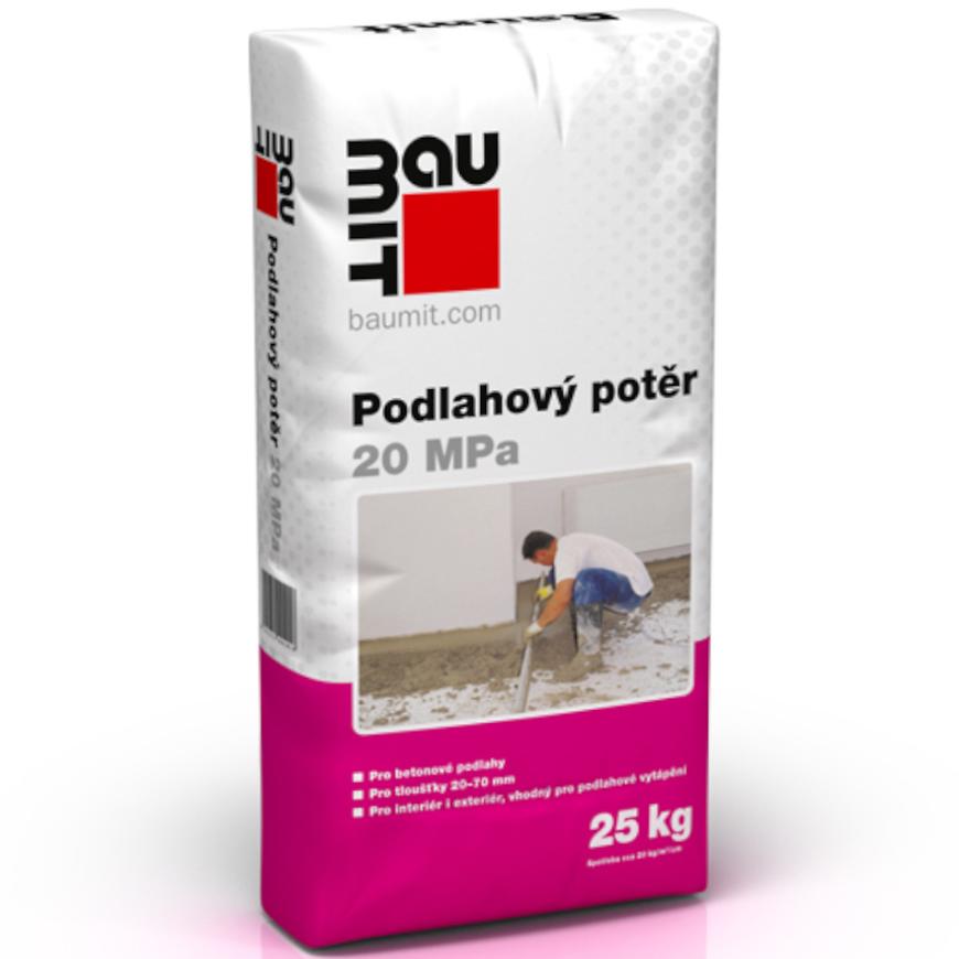 Baumit Podlahový Potěr 20 MPA 25 kg BAUMAX