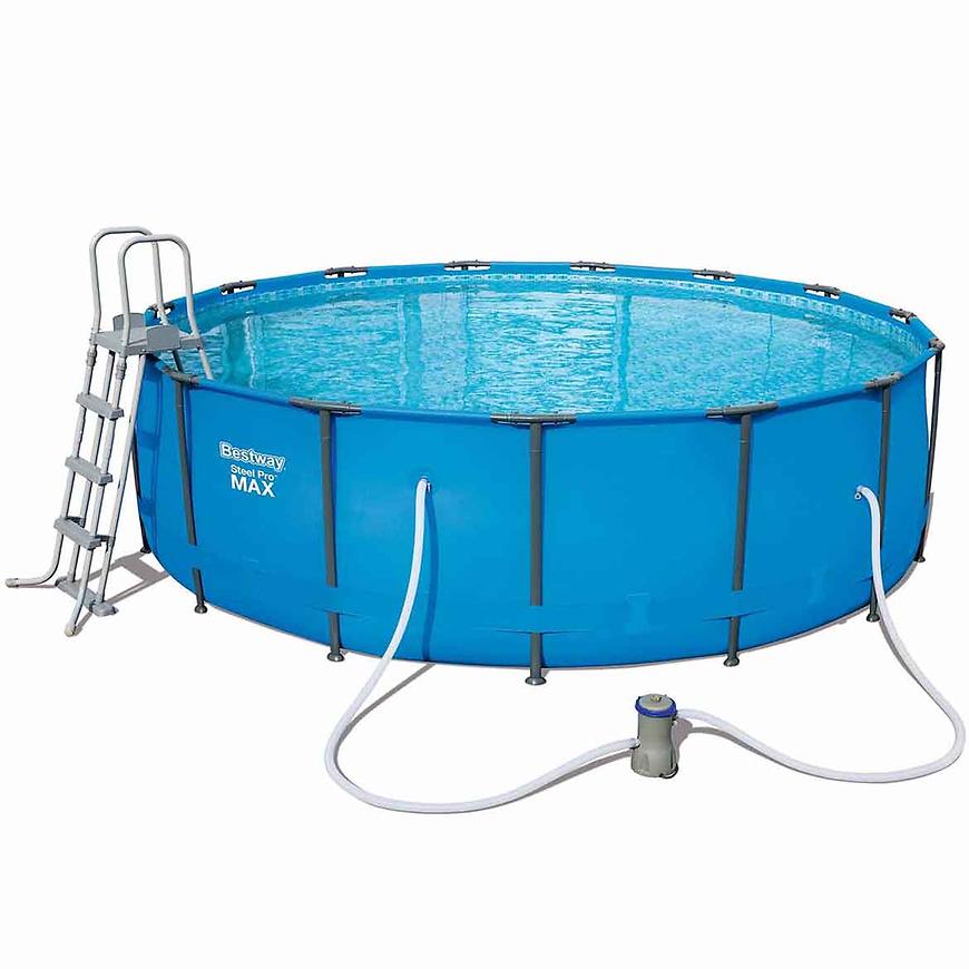 Bazén s konstrukcí + filtr 4