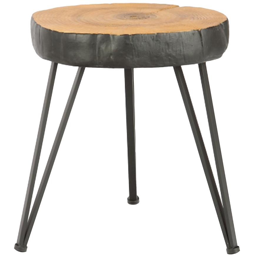 Betonový stolek Ring Wood 47cm MGO-005 BAUMAX