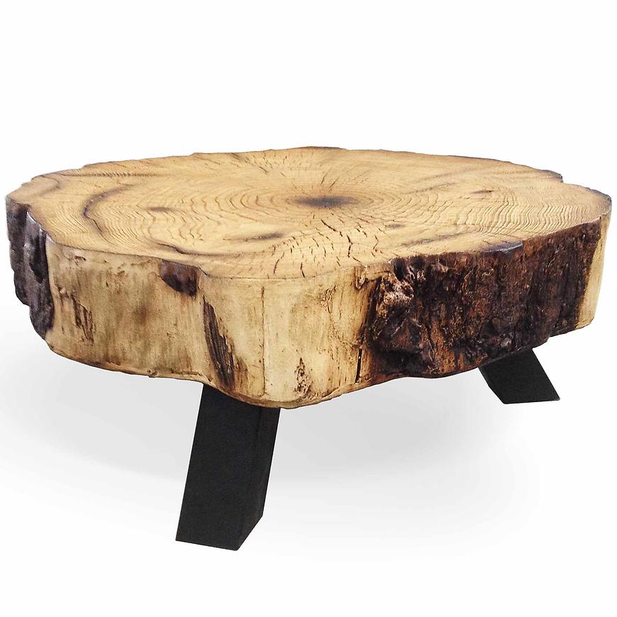 Betonový stolek Wood 80cm MGO-186J BAUMAX