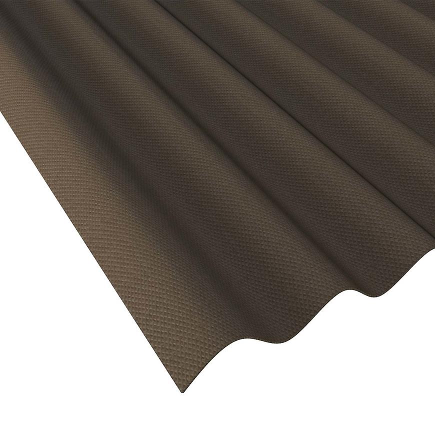Bitumenová vlnitá deska 2000 x 860 mm hnědá BAUMAX