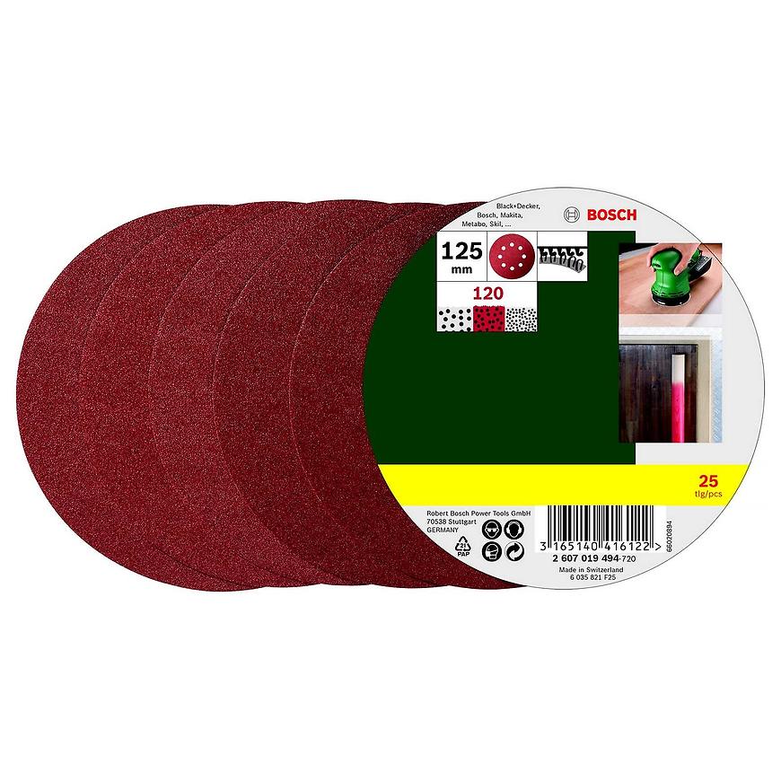 Brusný papír pro Excent BOSCH