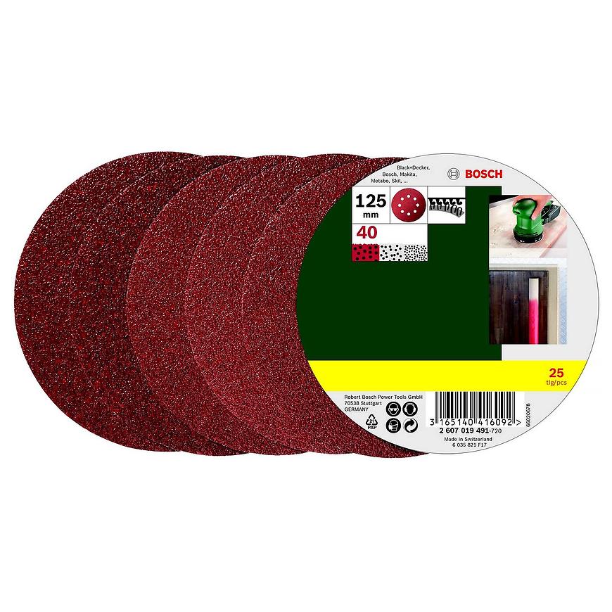 Brusný papír pro Excent BOSCH