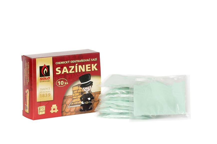 Chemický odstraňovač sazí Sazínek