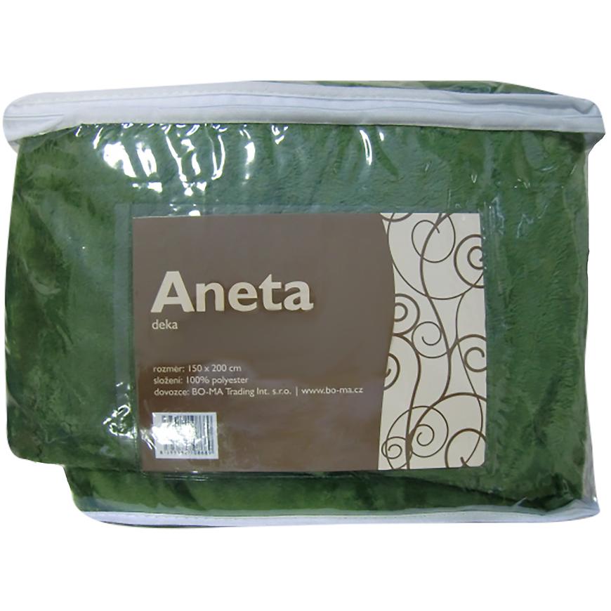 Deka 150x200 Aneta zelená VESNA