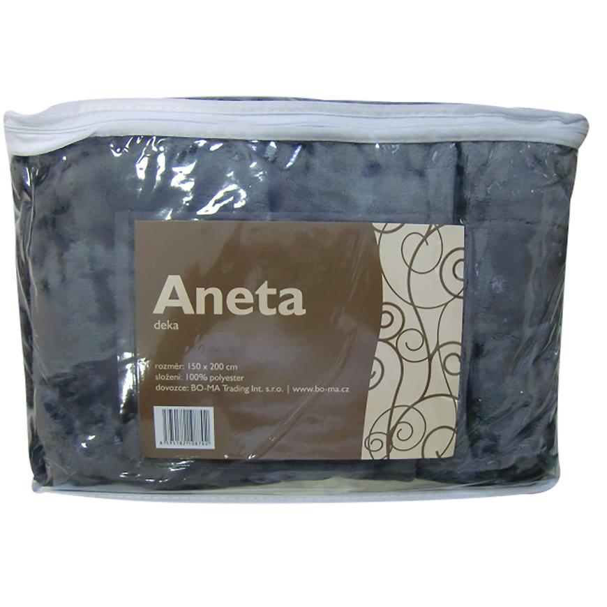 Deka 150x200 Aneta šedá VESNA
