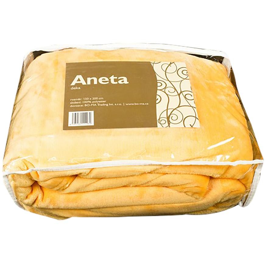 Deka 150x200 Aneta žlutá VESNA