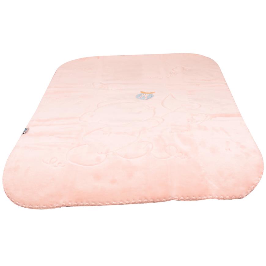 Deka 80x110 medvídek růžová VESNA