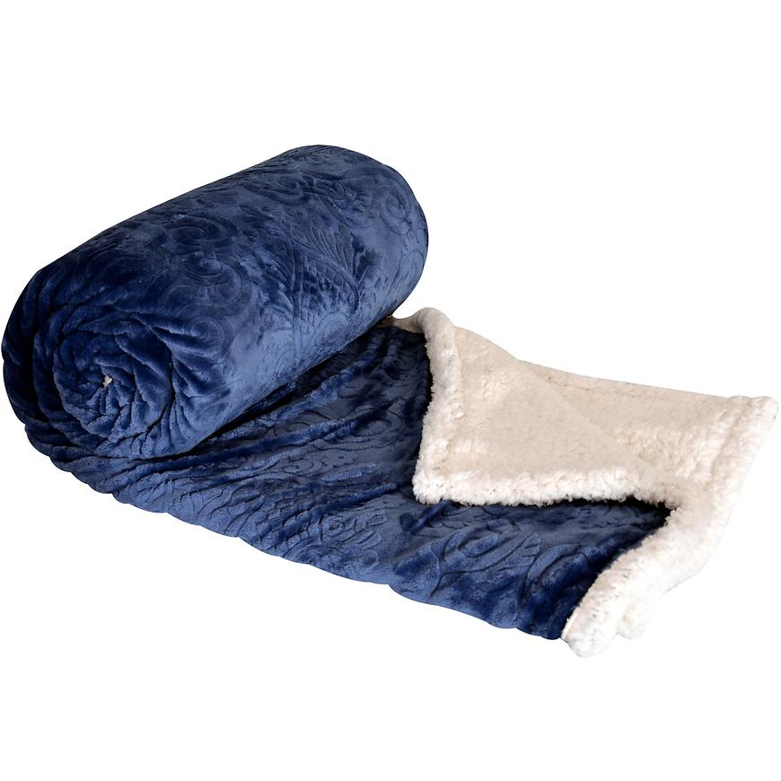 Deka Beránek 150x200 vzor indigo 2018 VESNA