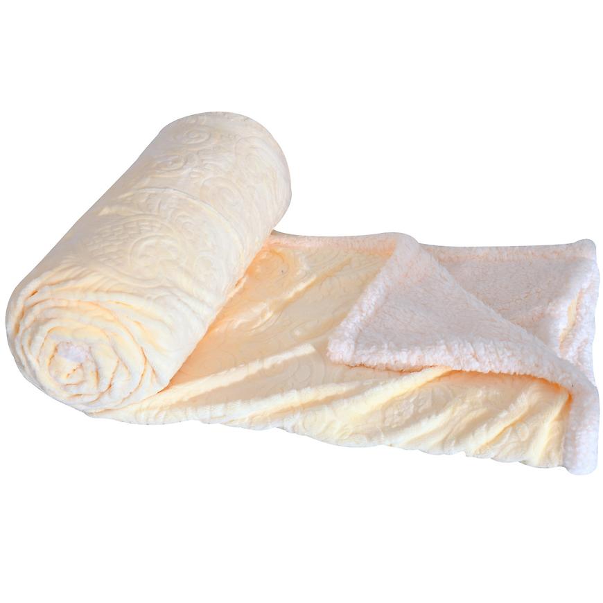 Deka Beránek 150x200 vzor vanila 2018 VESNA