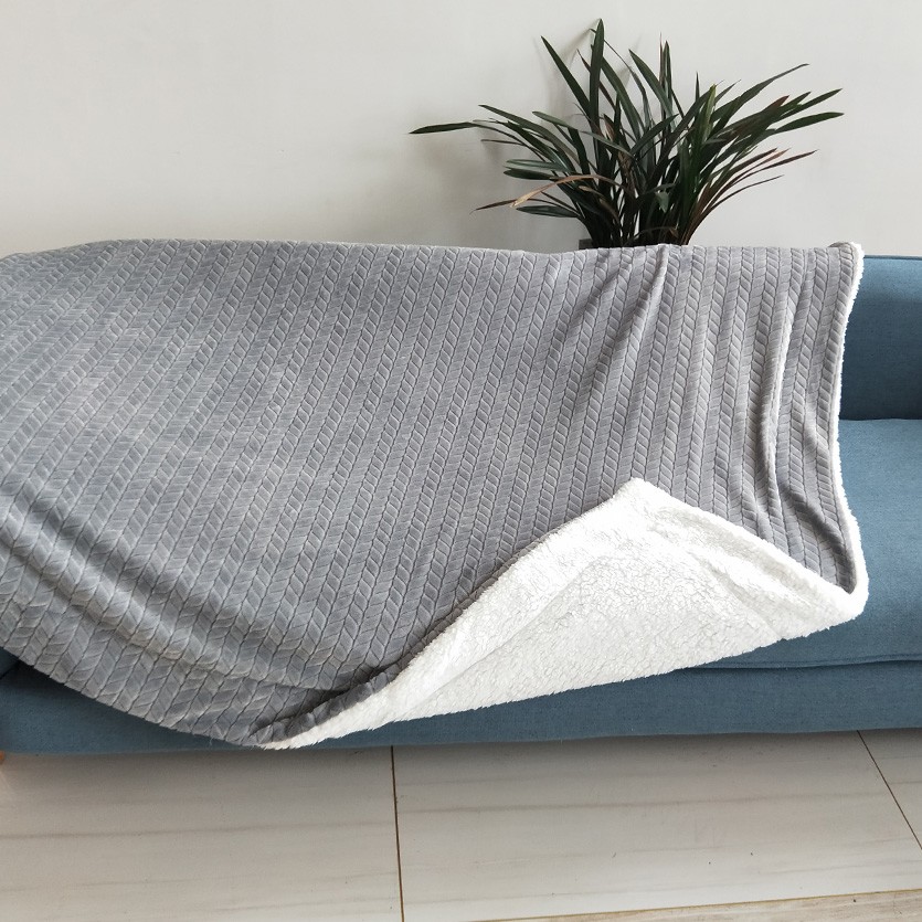 Deka SHERPA 170X220 šedá BAUMAX