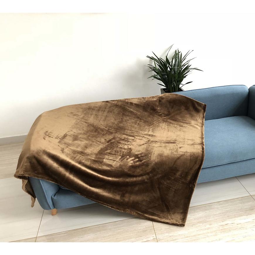 Deka dream 170x220 hnědá BAUMAX