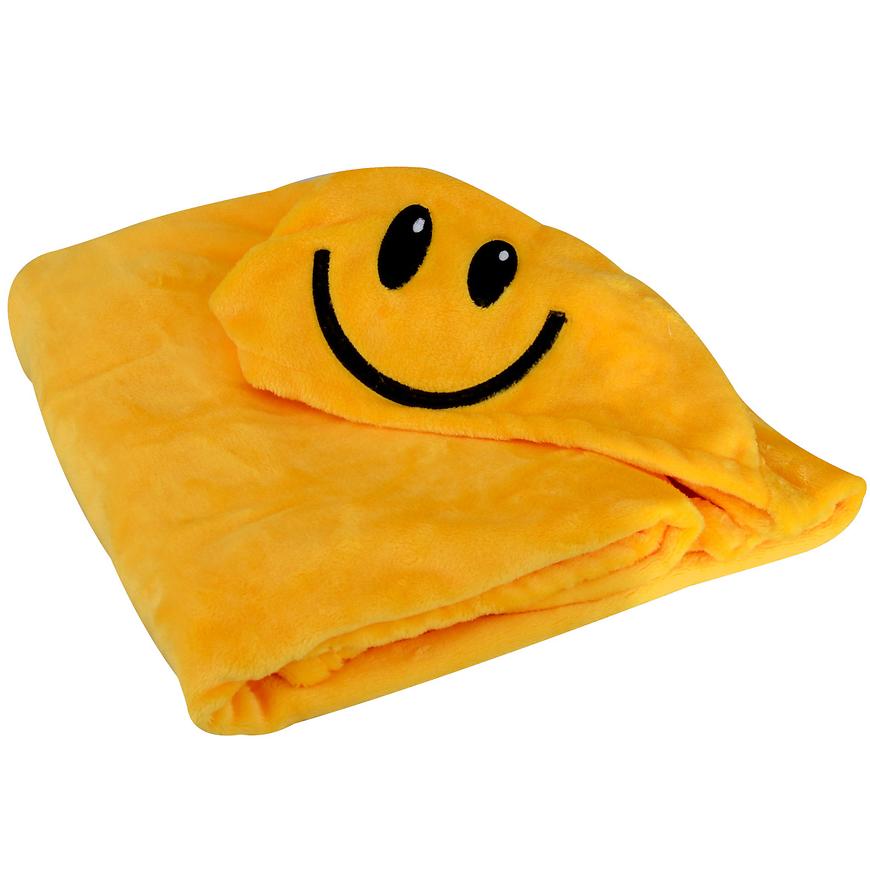 Deka s kapucí 100x120 úsměv VESNA