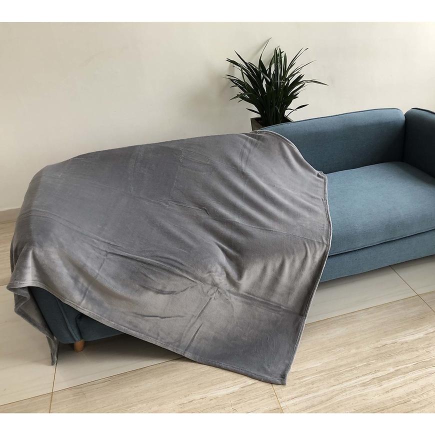 Deka soft 170x220 šedá BAUMAX
