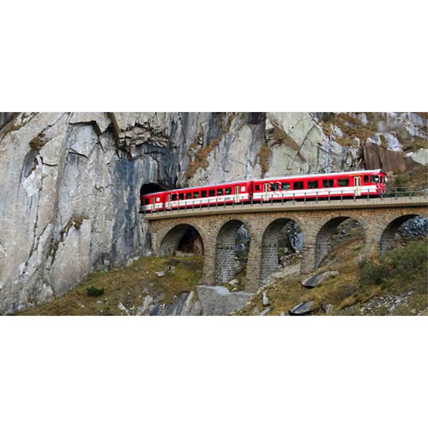 Dekor skleněný - horská dráha 20/50 INNA