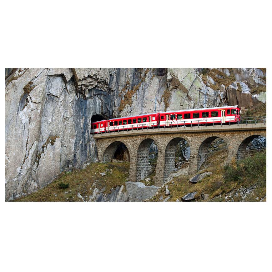 Dekor skleněný - horská dráha 30/60 INNA