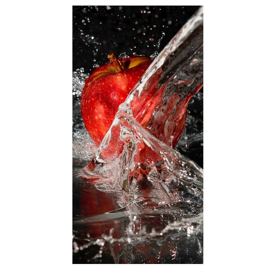 Dekor skleněný - jablko ve vodě 30/60 INNA