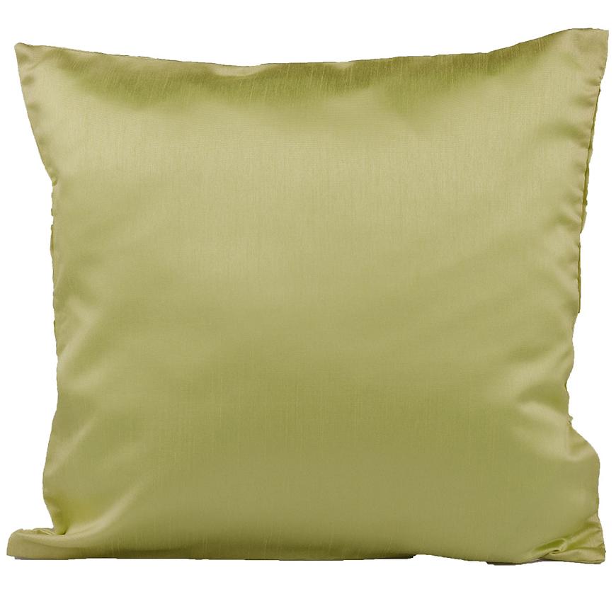 Dekorační polštář 40x40 silk zelená VESNA