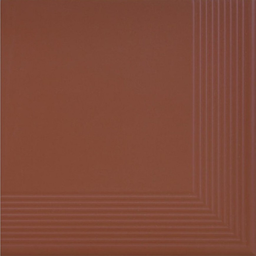 Dlažba schodová rohová Burgund 30/30/11 CERRAD