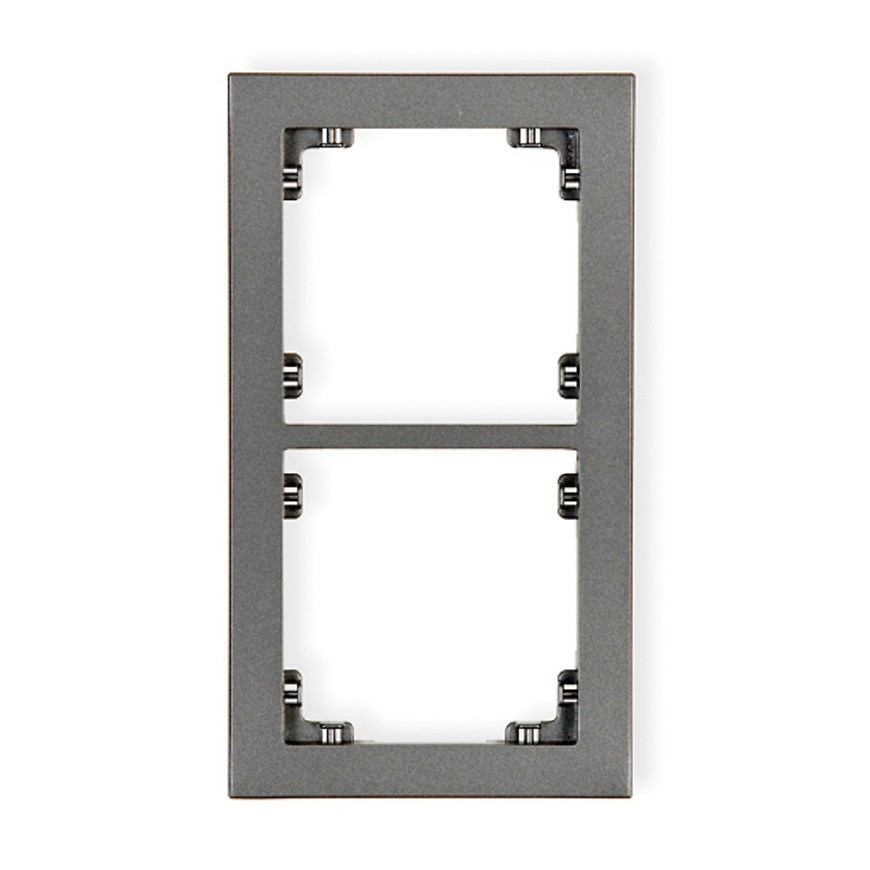 Dvojitý rámeček d dr-2 grafit BAUMAX