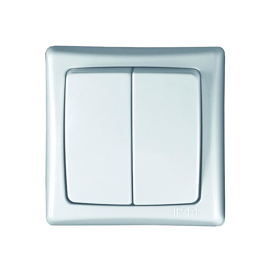 Dvojnásobný vypínač 25281 TESLA