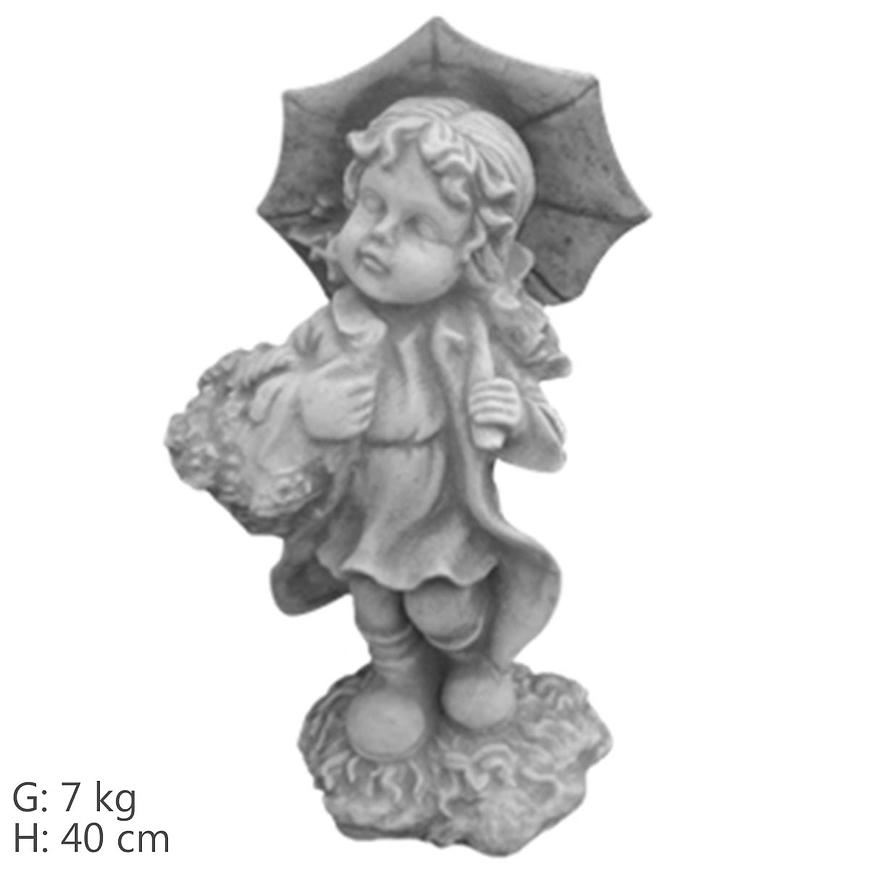 Dívka s deštníkem H-40 G-7 ART-141 BAUMAX