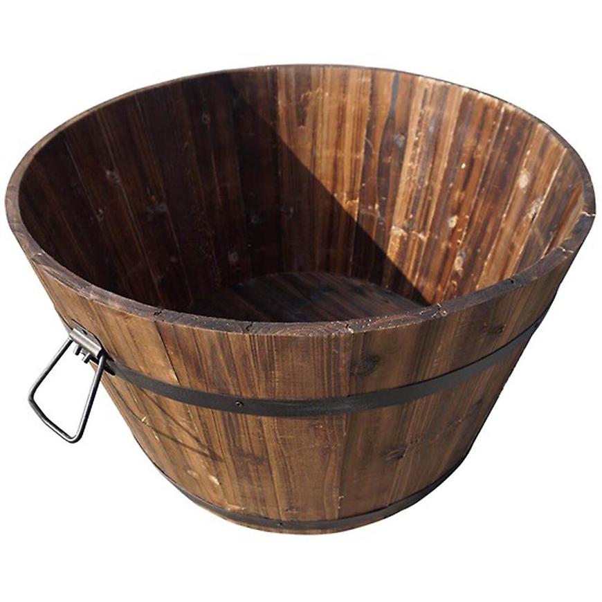 Dřevěný květináč 39 x 24 XL001C BAUMAX