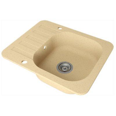 Dřez Granitový 1k 595x475 Béžový BAUMAX