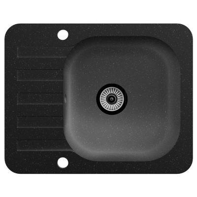 Dřez Granitový 1k 595x475 Černá BAUMAX