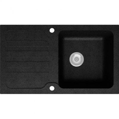 Dřez Granitový 1k 860x500 Černá BAUMAX