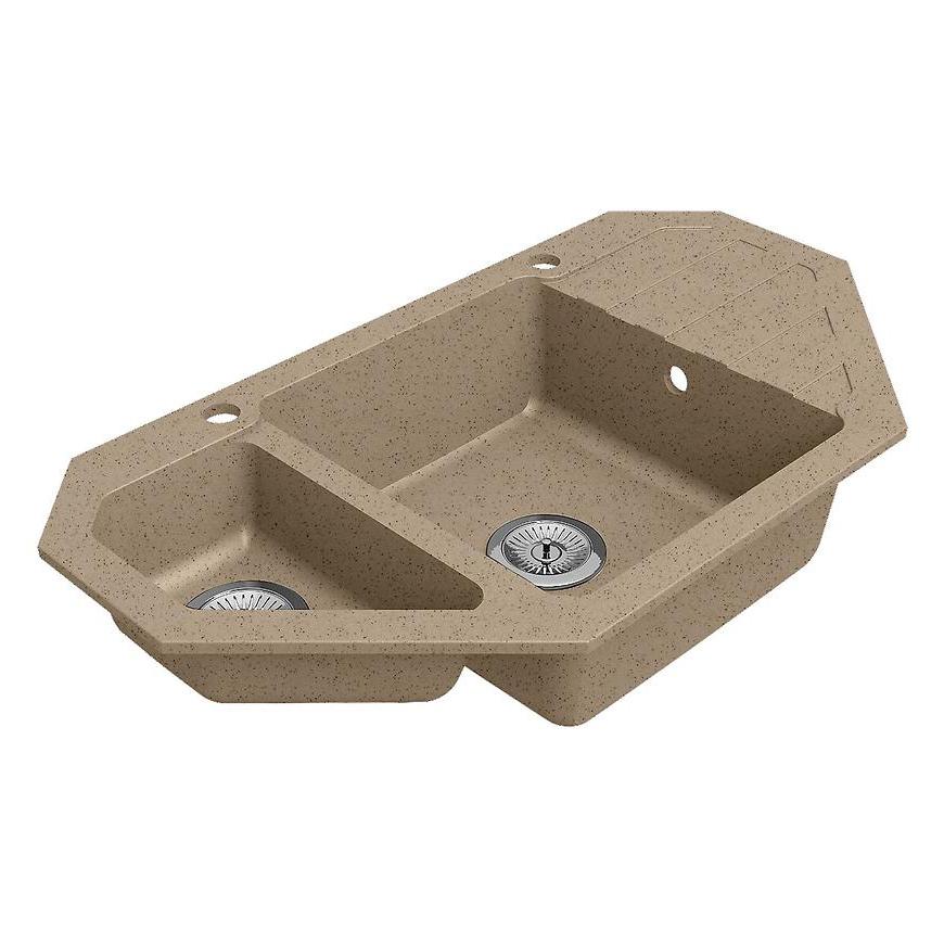 Dřez granitový 900x500 béžový BAUMAX