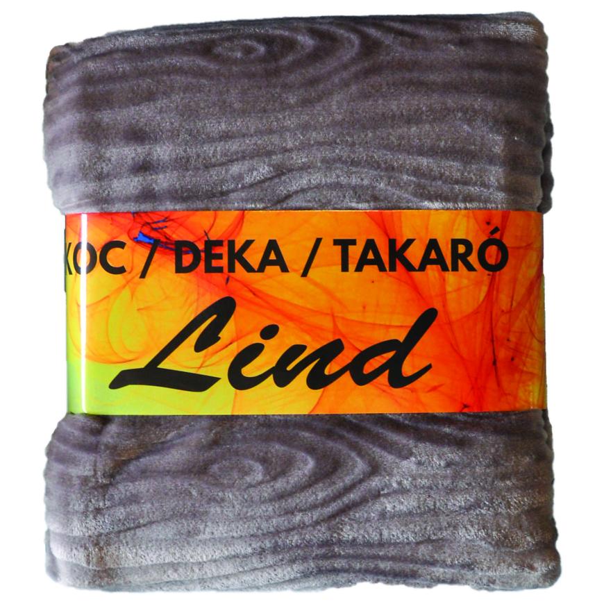 Eka lind 200x220 šedá BAUMAX