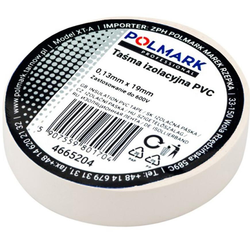 Elektrická izolační páska 20m bílá BAUMAX