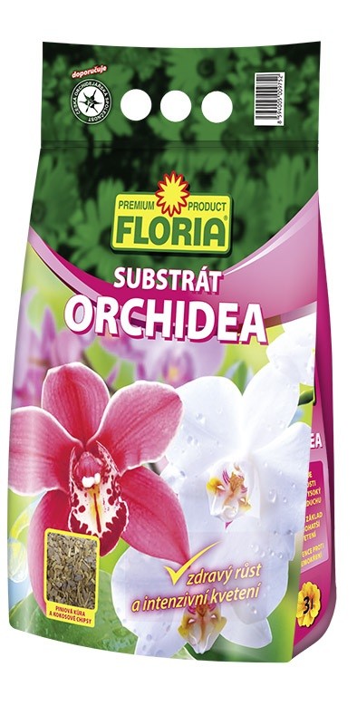 Floria substrát orchideje