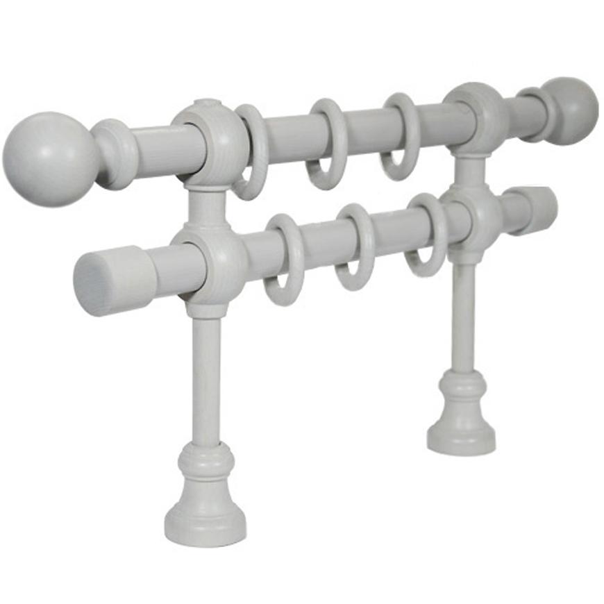 Garnýžový set Style 160 dvojitý šedý fi 28/28 BAUMAX