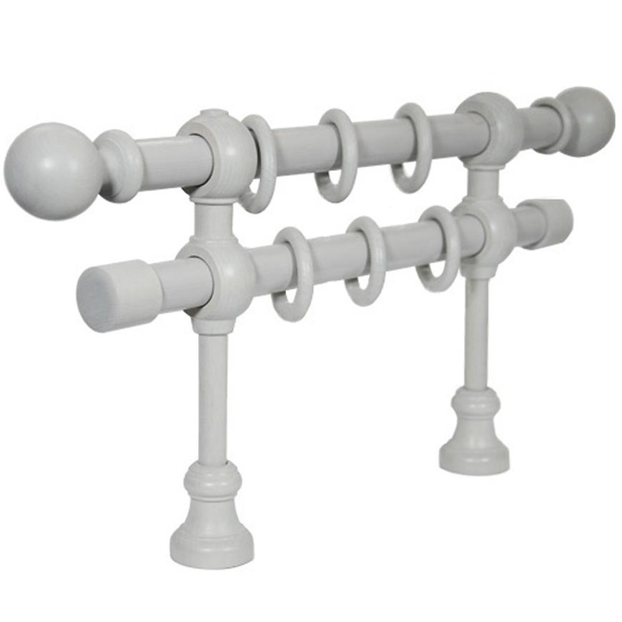 Garnýžový set Style 200 dvojitý šedý fi 28/28 BAUMAX