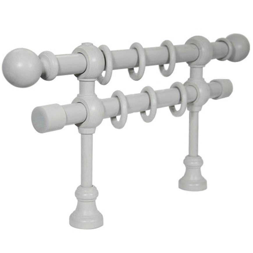 Garnýžový set Style 240 dvojitý šedý fi 28/28 BAUMAX