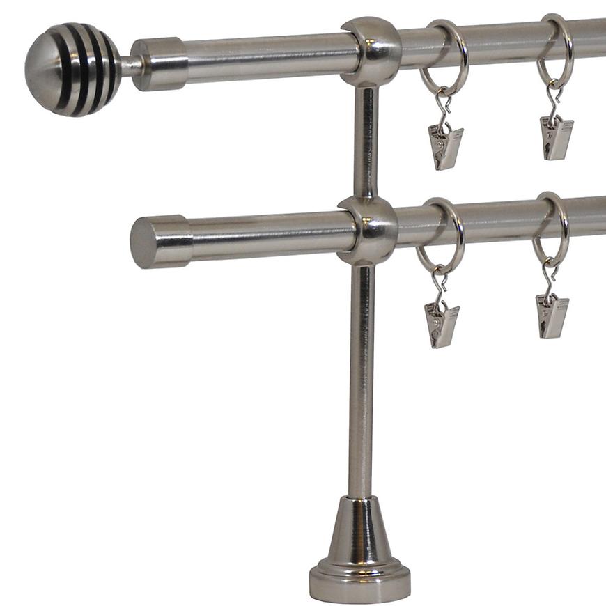 Garnýžový set nikl 320 dvojitá modern BAUMAX