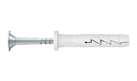 Hmoždinka natloukací FX s válcovou hlavou - nylon (10 ks/bal.); 6 x 40 mm RAWLPLUG