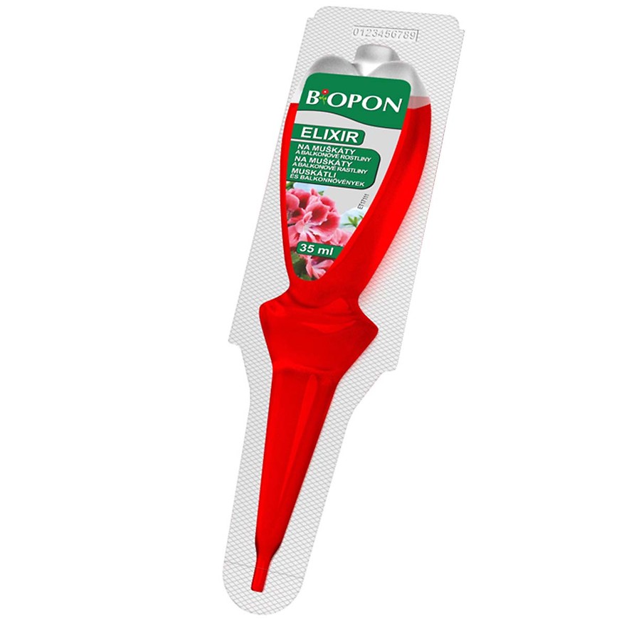 Hnojivo bopon elixír na muškáty a balkónové rostliny 35 ml BAUMAX