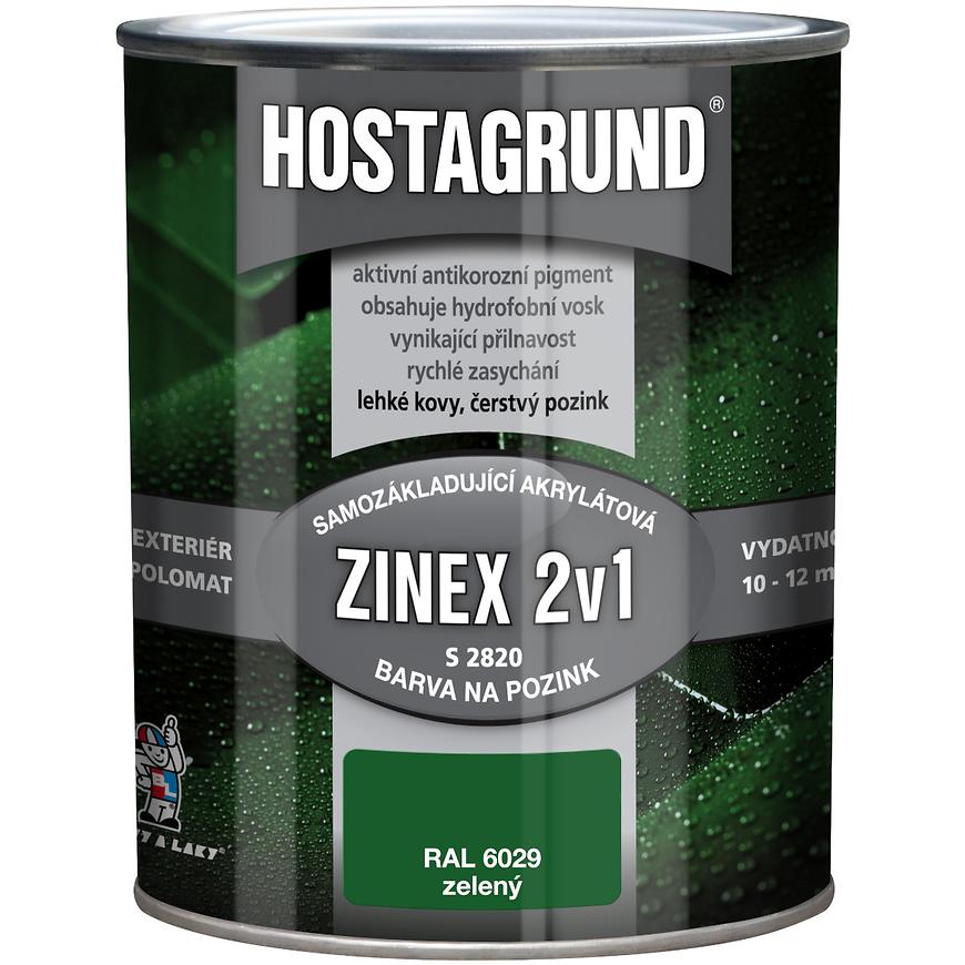 Hostagrund zinex RAL6029 zelený 0.6l BAUMAX
