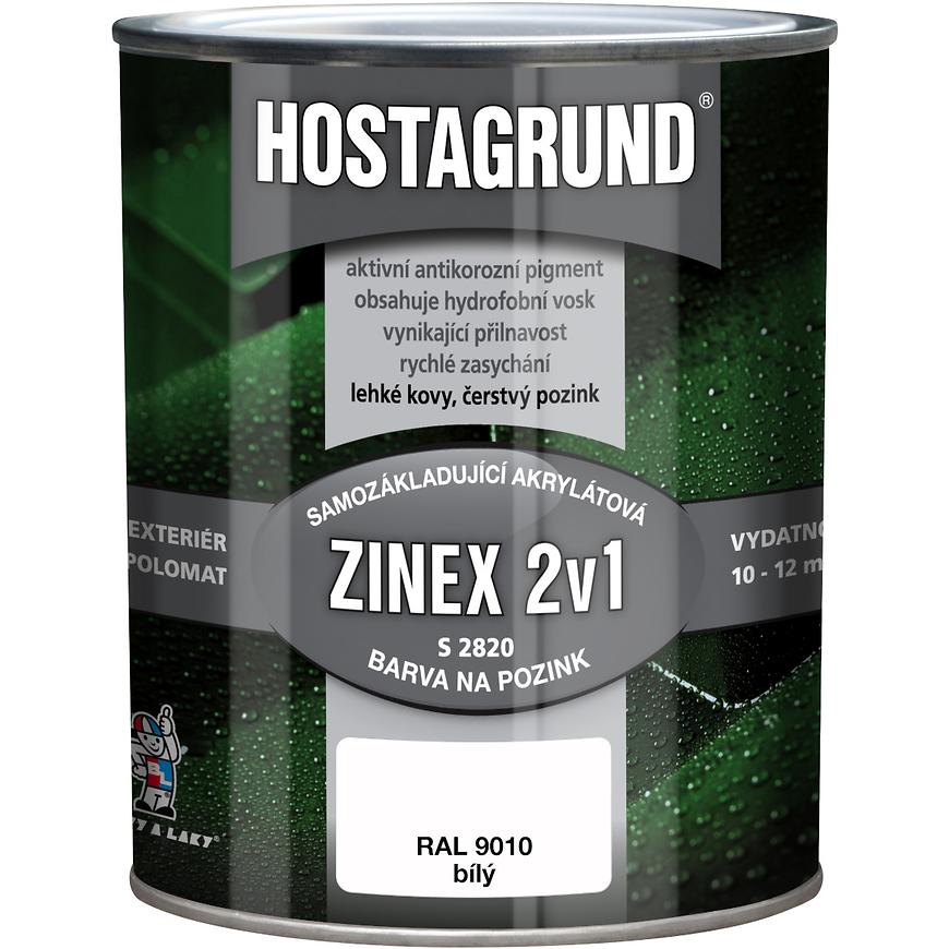 Hostagrund zinex RAL9010 bílá 0.6l BAUMAX