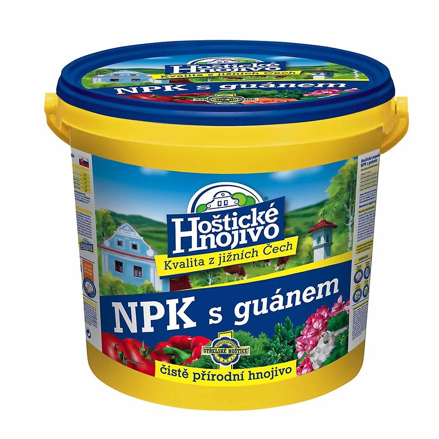 Hoštické hnojivo - NPK s guánem 8 kg - kbelík BAUMAX