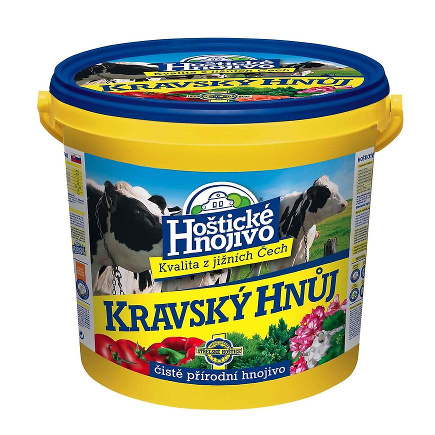 Hoštické hnojivo - kravský hnůj 6 kg - kbelík BAUMAX