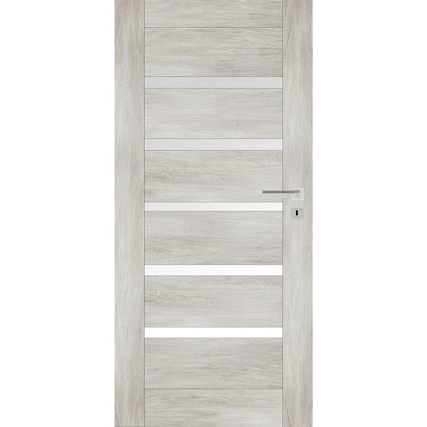 Interiérové dveře Enzo 5*5 60L dub stříbrný 352 BAUMAX