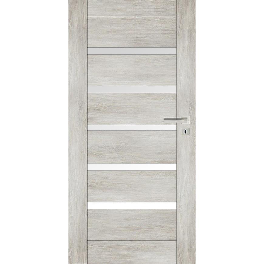 Interiérové dveře Enzo 5*5 70L dub stříbrný 352 BAUMAX